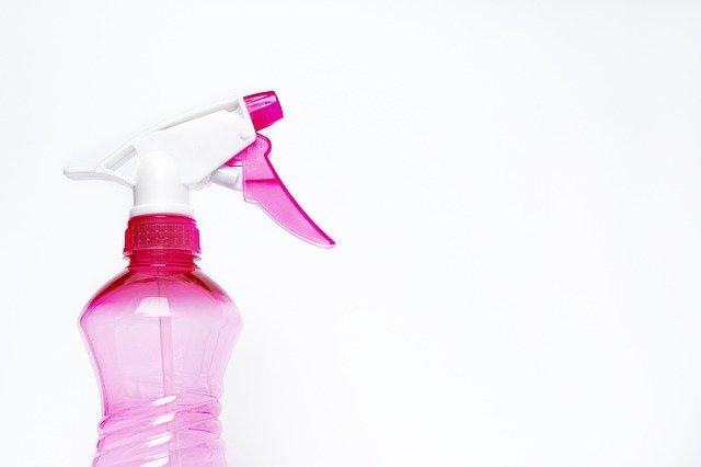 spray bottle for DIY solution